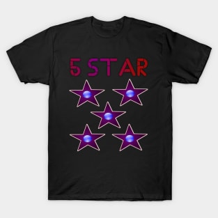 Five star classic t-shirts T-Shirt